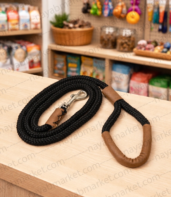 بند قلاده مدل دسته چرمی - Image 2