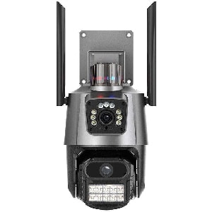 دوربین 2 لنز سیمکارتی چرخشی v380